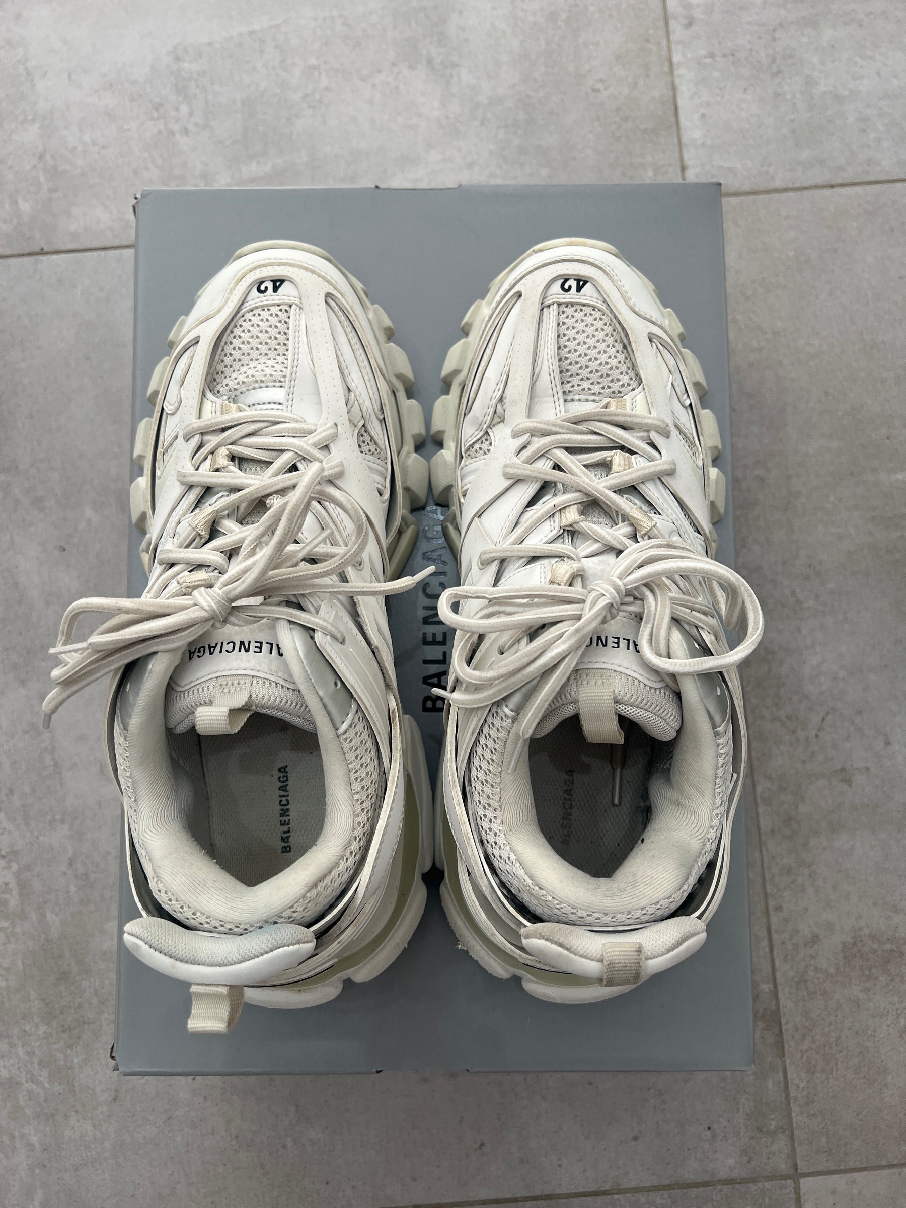 Balenciaga Track White