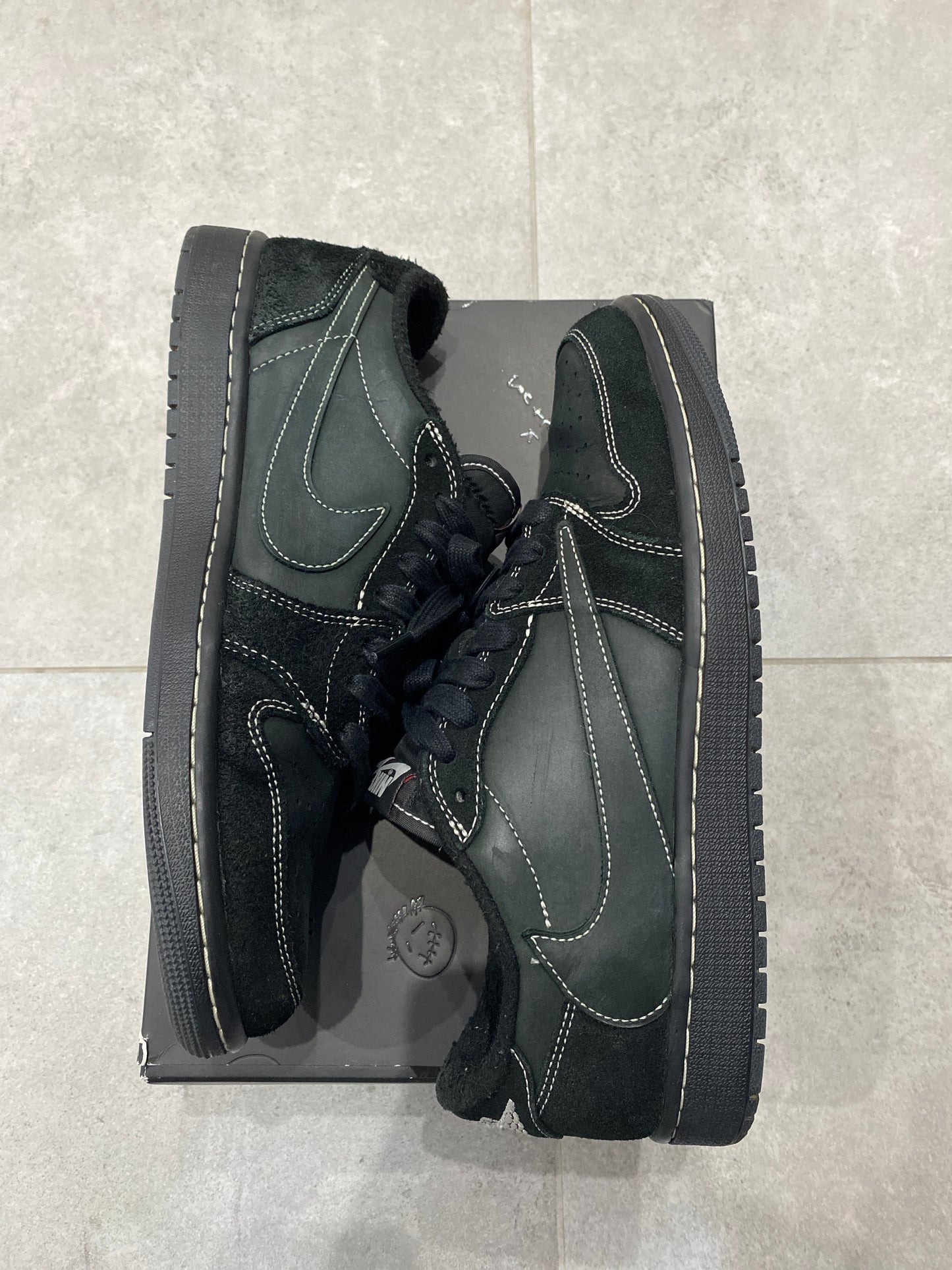Air Jordan 1 Low x Travis Scott Black Phantom