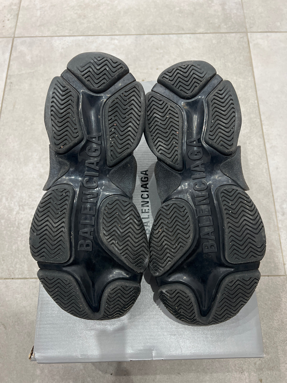 Balenciaga Triple S/3S Clearsole Black