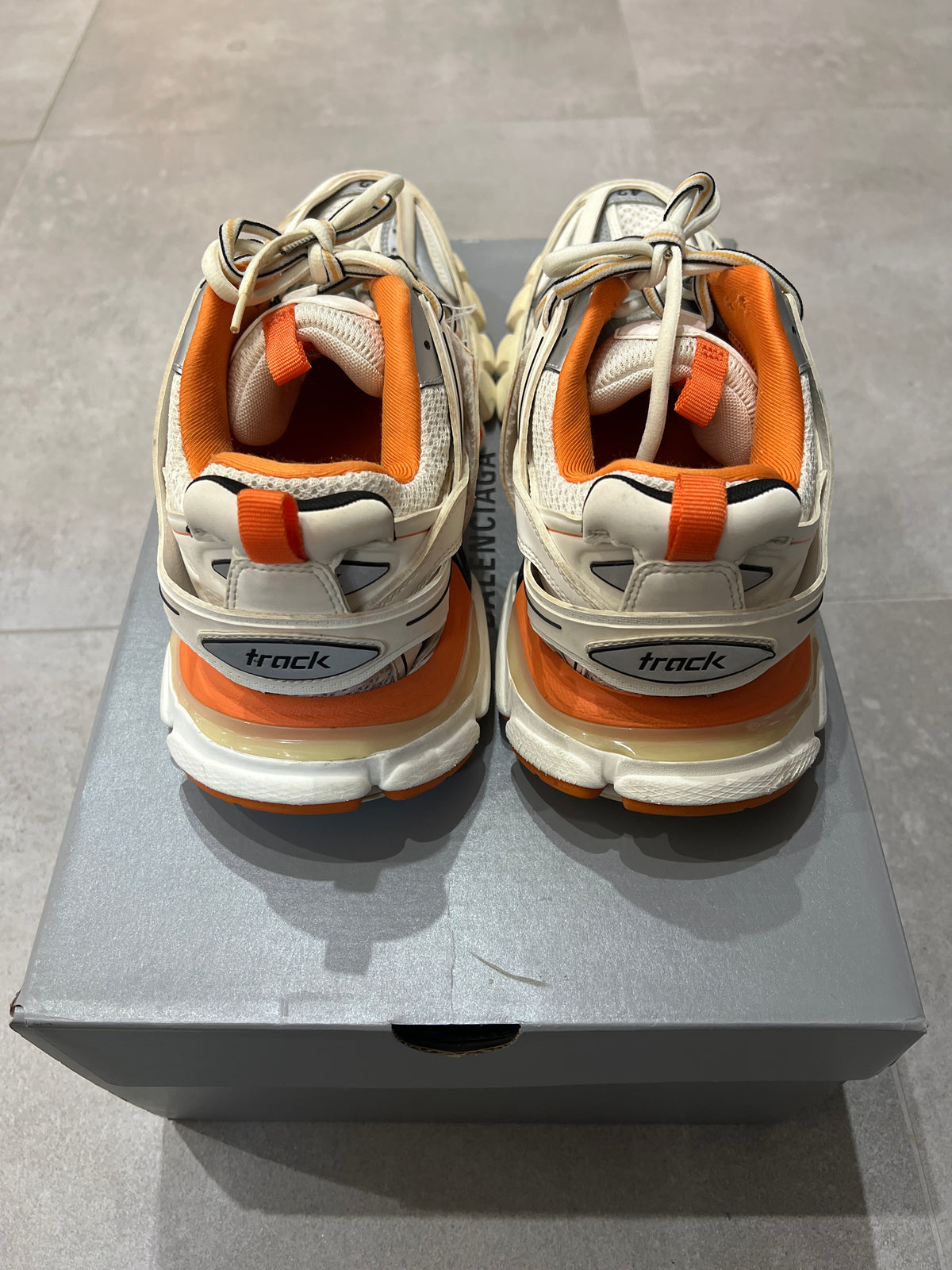 Balenciaga Track White Orange