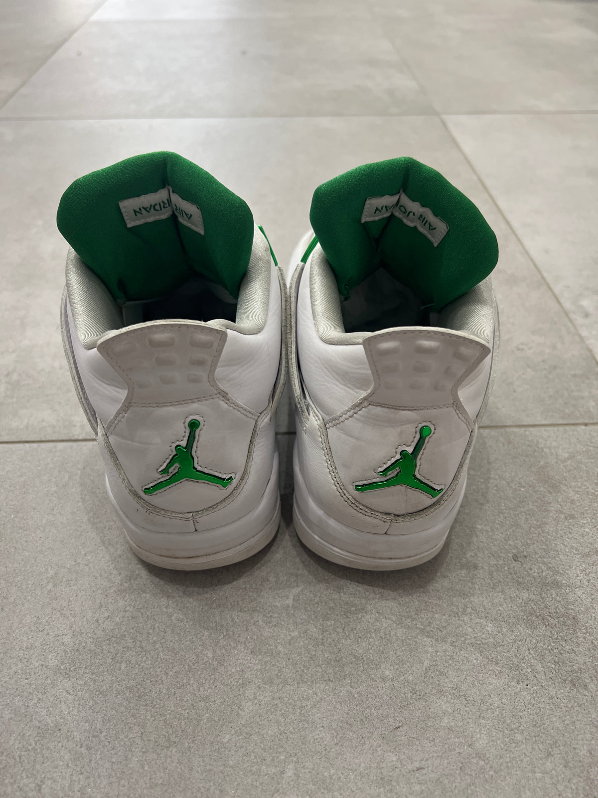Jordan 4 Metalic Green