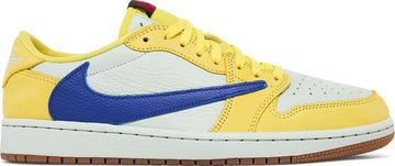 Wmns Air Jordan 1 Retro Low OG SP x Travis Scott 'Canary'