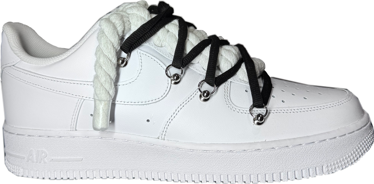 Nike Air Force 1 Low Rope & "Off White Black Laces"