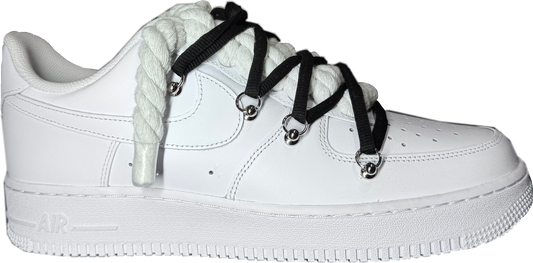 Nike Air Force 1 Low Rope & "Off White Black Laces"