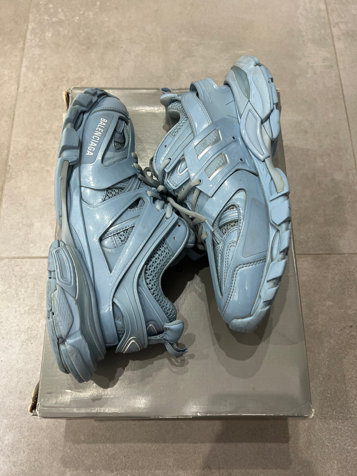 Balenciaga Track Baby Blue