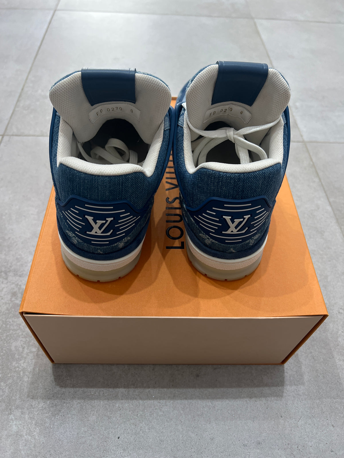 Louis Vuitton Monogram Denim Trainer