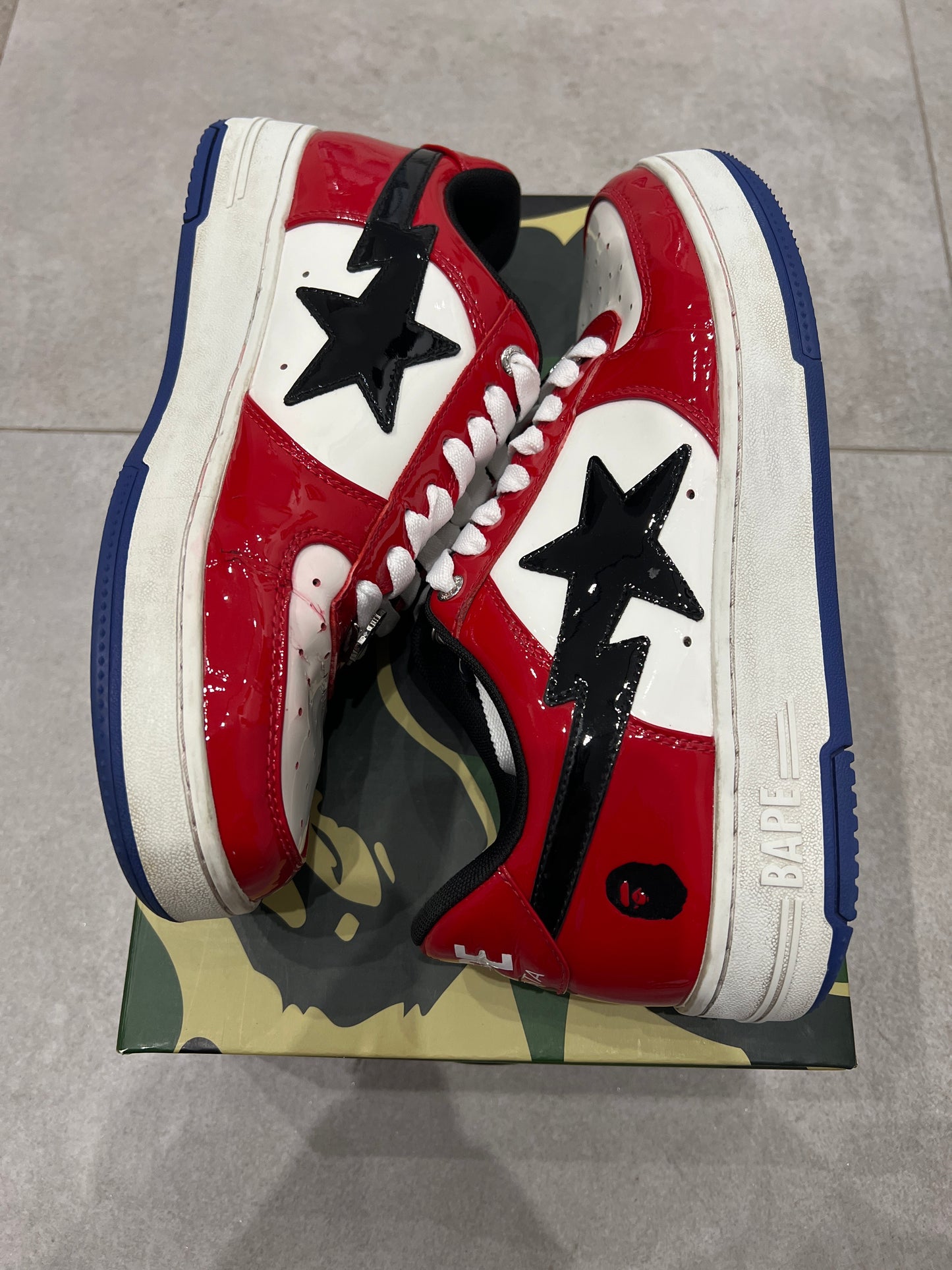 Bape Sta White/Red