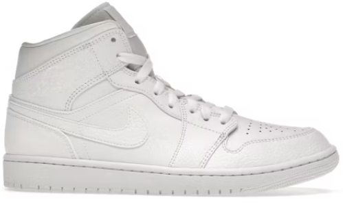 Air Jordan 1 Mid Triple White 2.0 (2020)