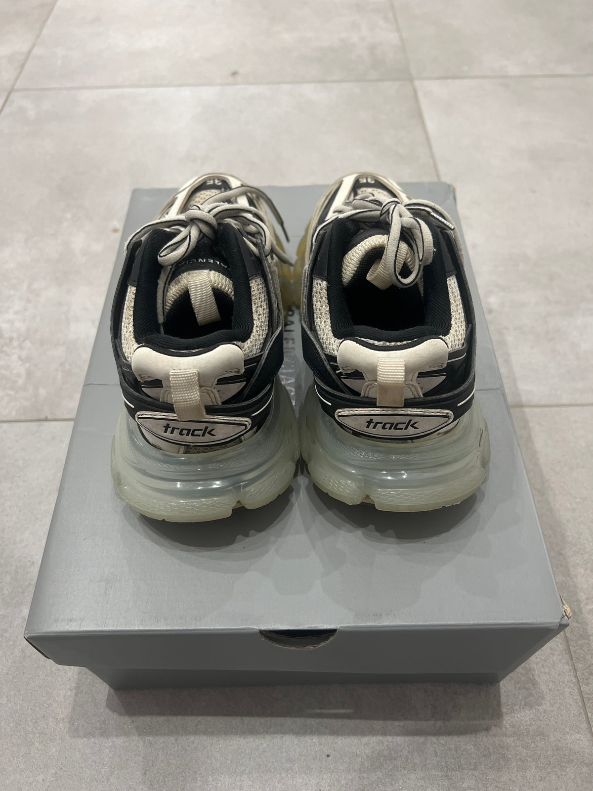 Balenciaga Track White/Black Clearsole