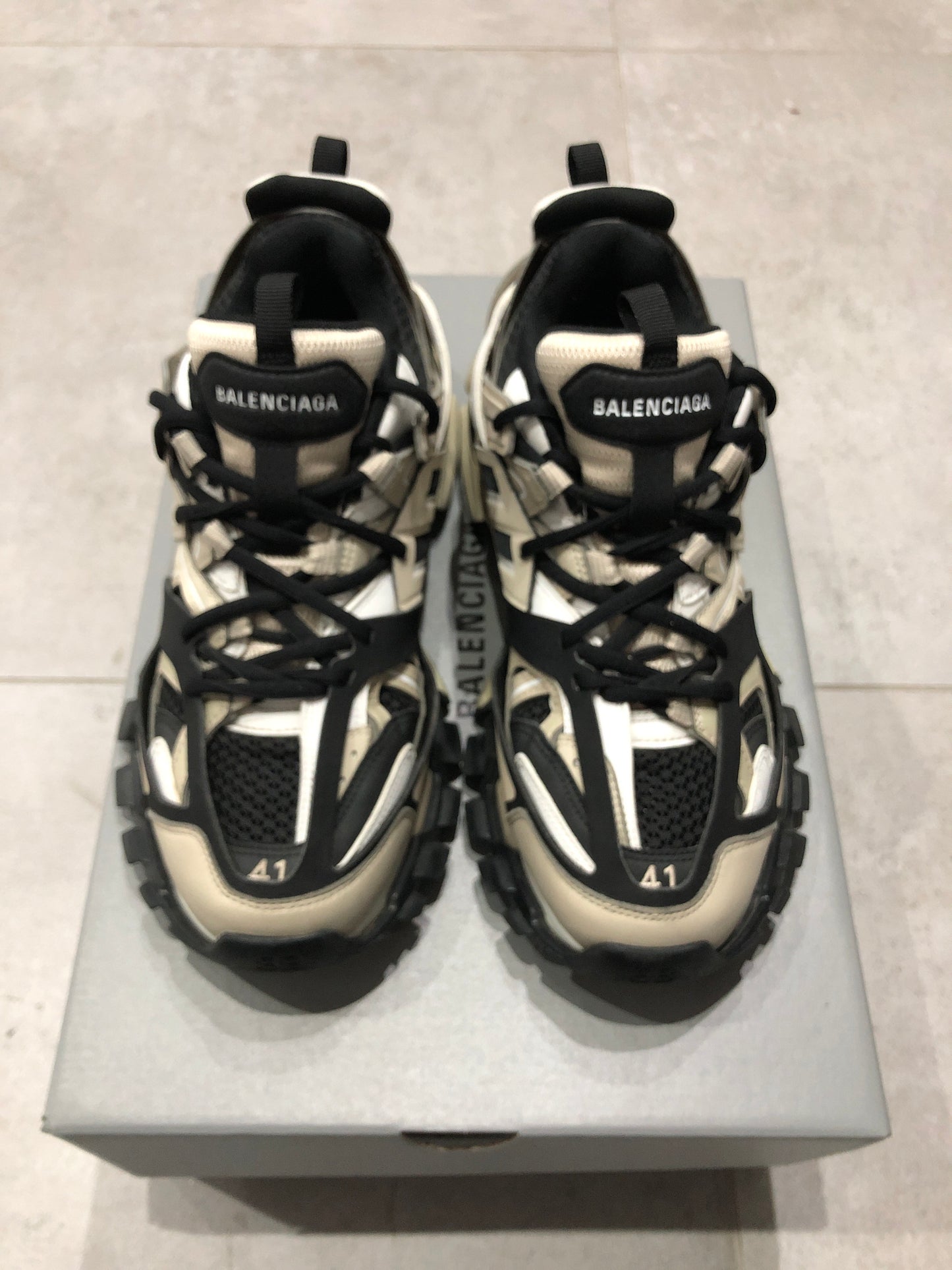 Balenciaga Track Begie/Black
