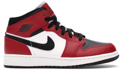 Jordan 1 Mid Chicago Black Toe (GS)