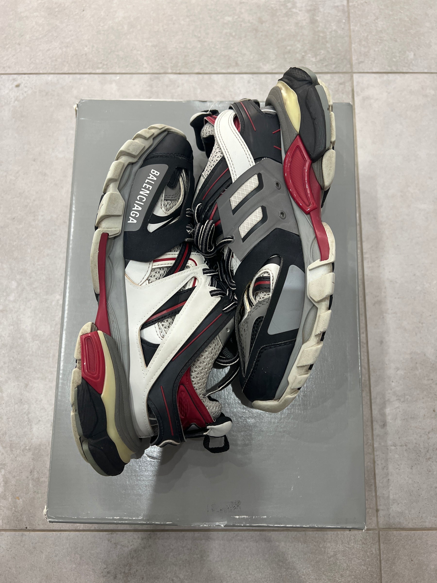 Balenciaga Track Burgundy