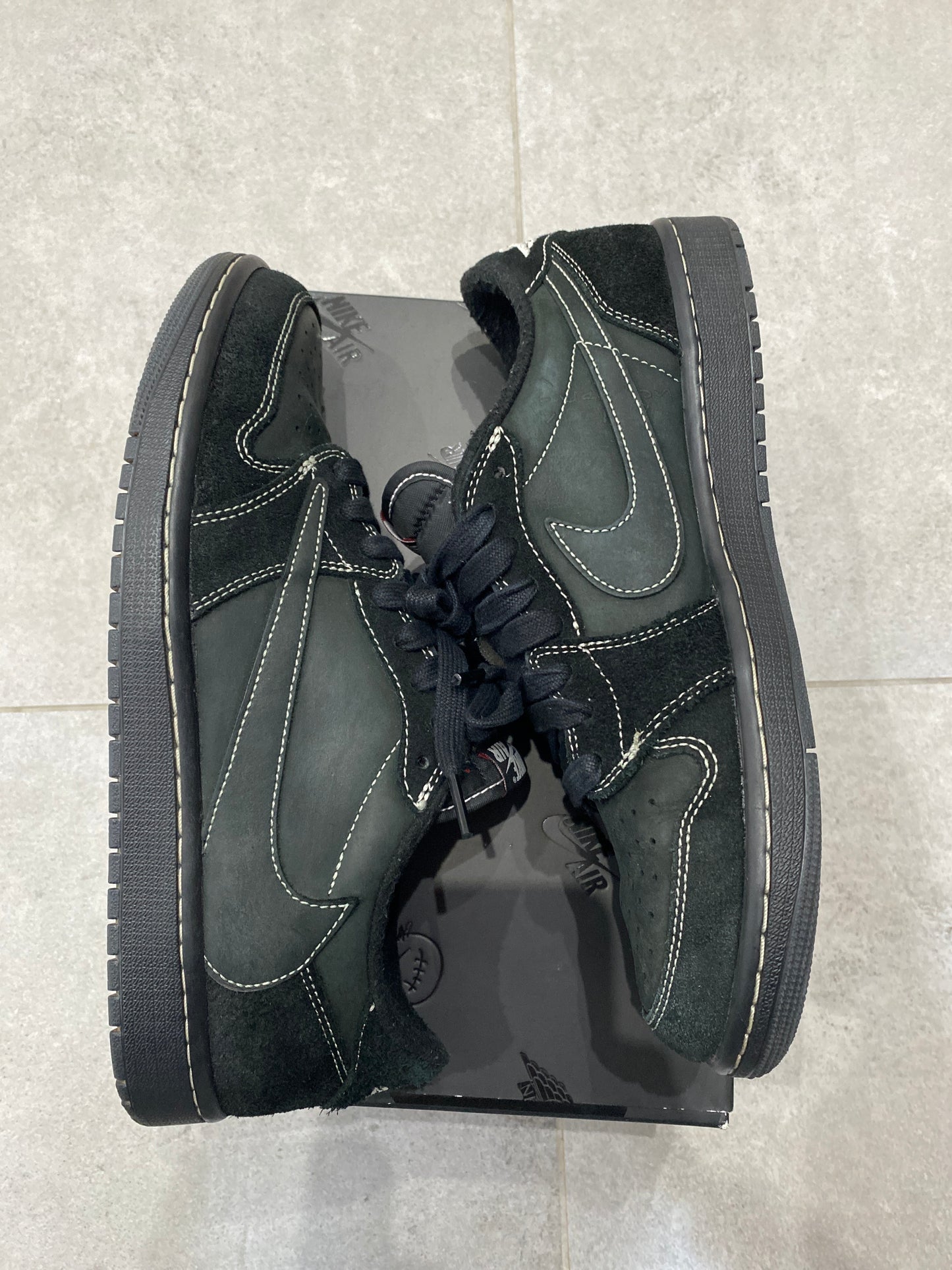 Air Jordan 1 Low x Travis Scott Black Phantom