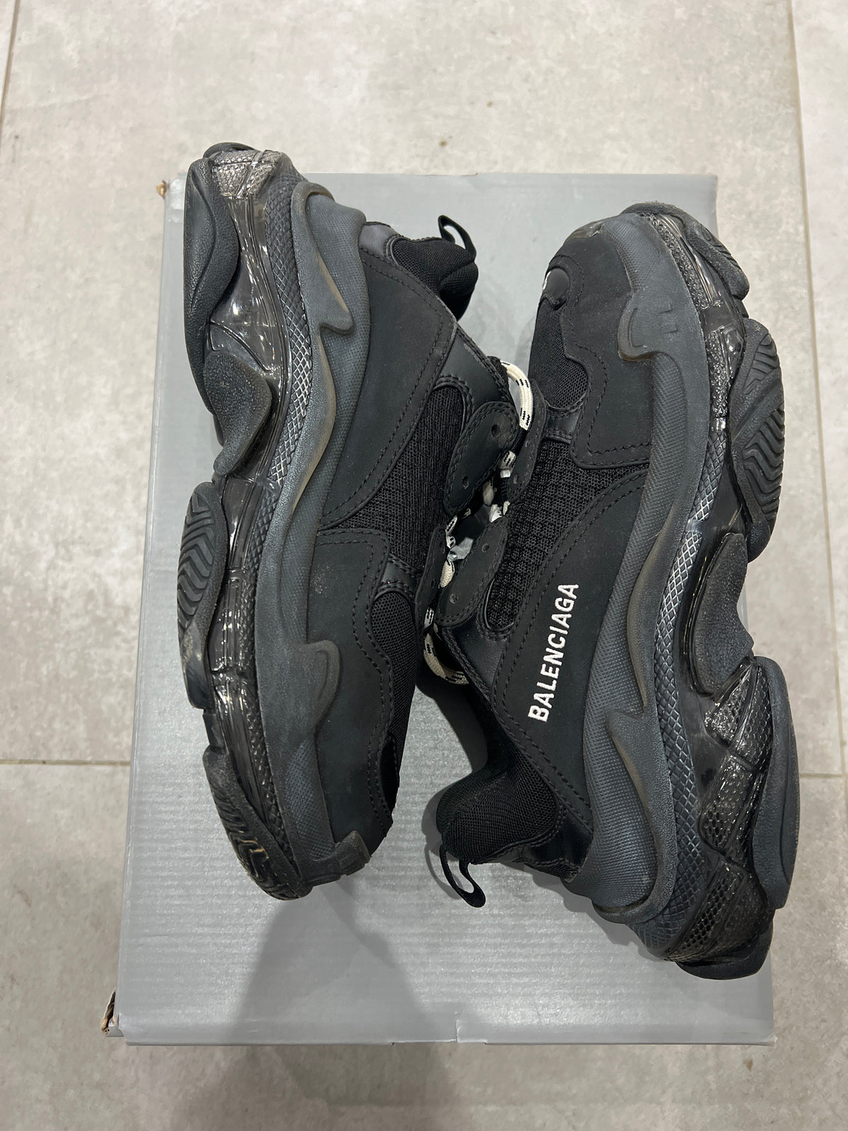 Balenciaga Triple S/3S Clearsole Black