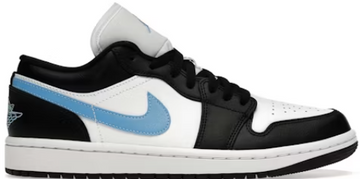 Jordan 1 Low Black University Blue White (Women's)