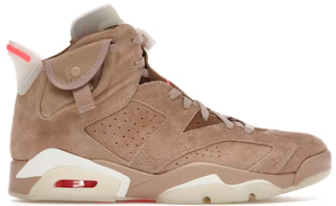 air jordan 6 khaki travis scott