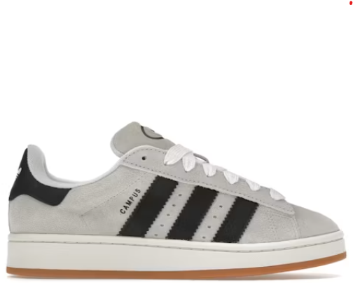 adidas Campus 00s Crystal White Core Black
