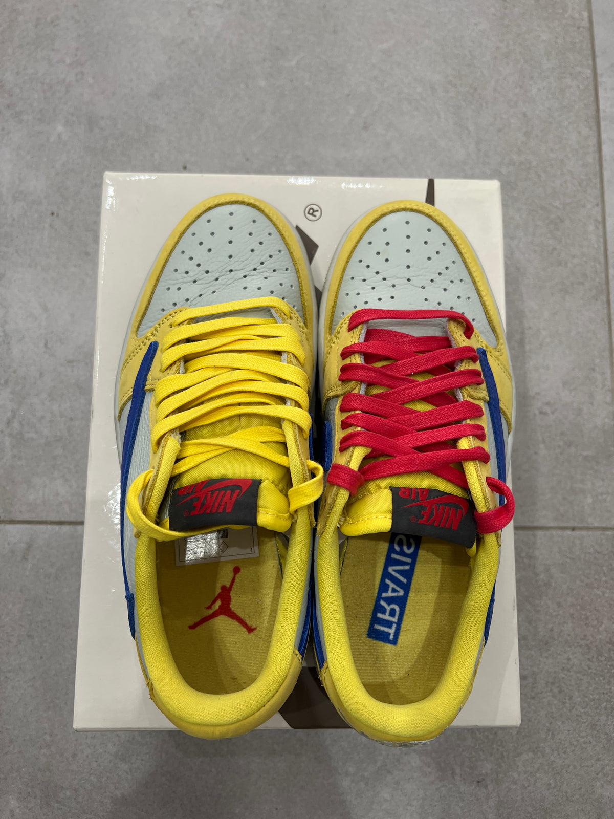 Air Jordan 1 Low x Travis Scott „Canary”