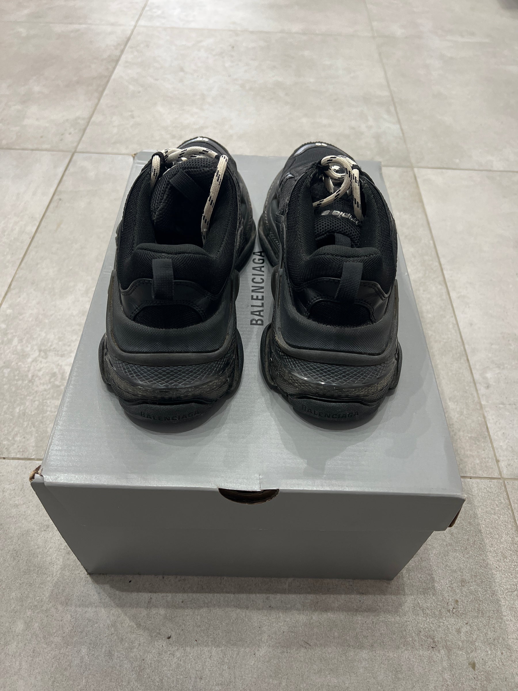 Balenciaga Triple S/3S Clearsole Black