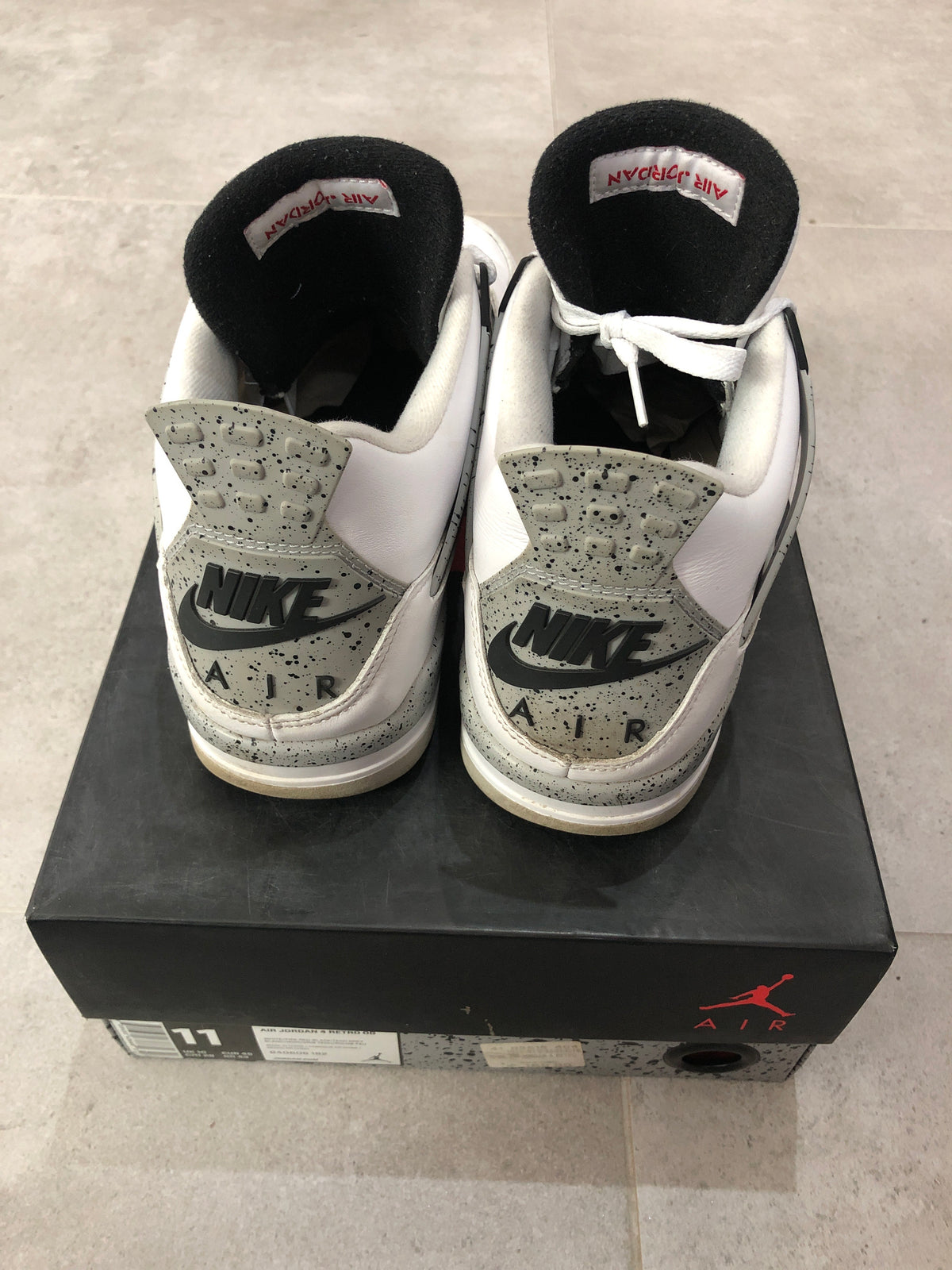 Jordan 4 White Cement (2016)