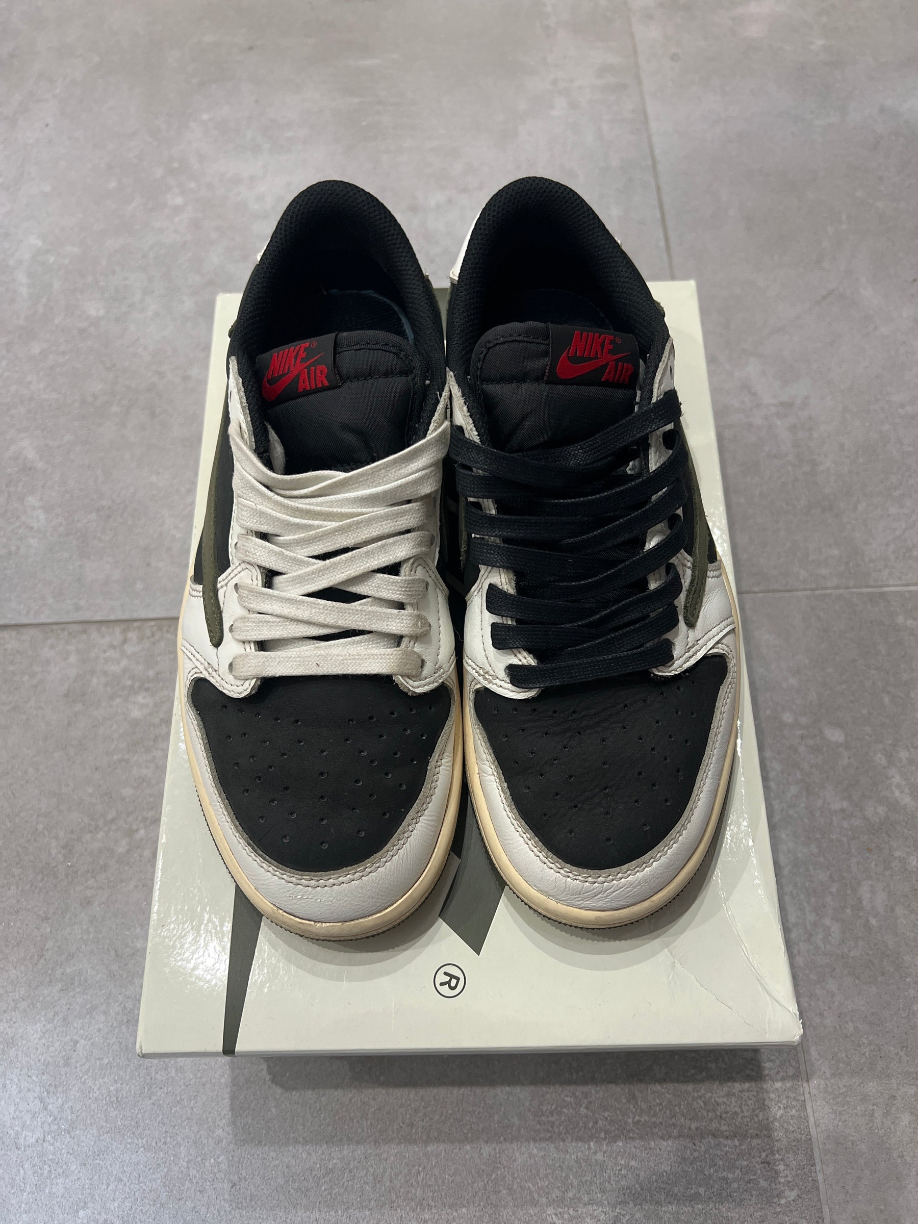 Jordan 1 Low x Travis Scott Olive