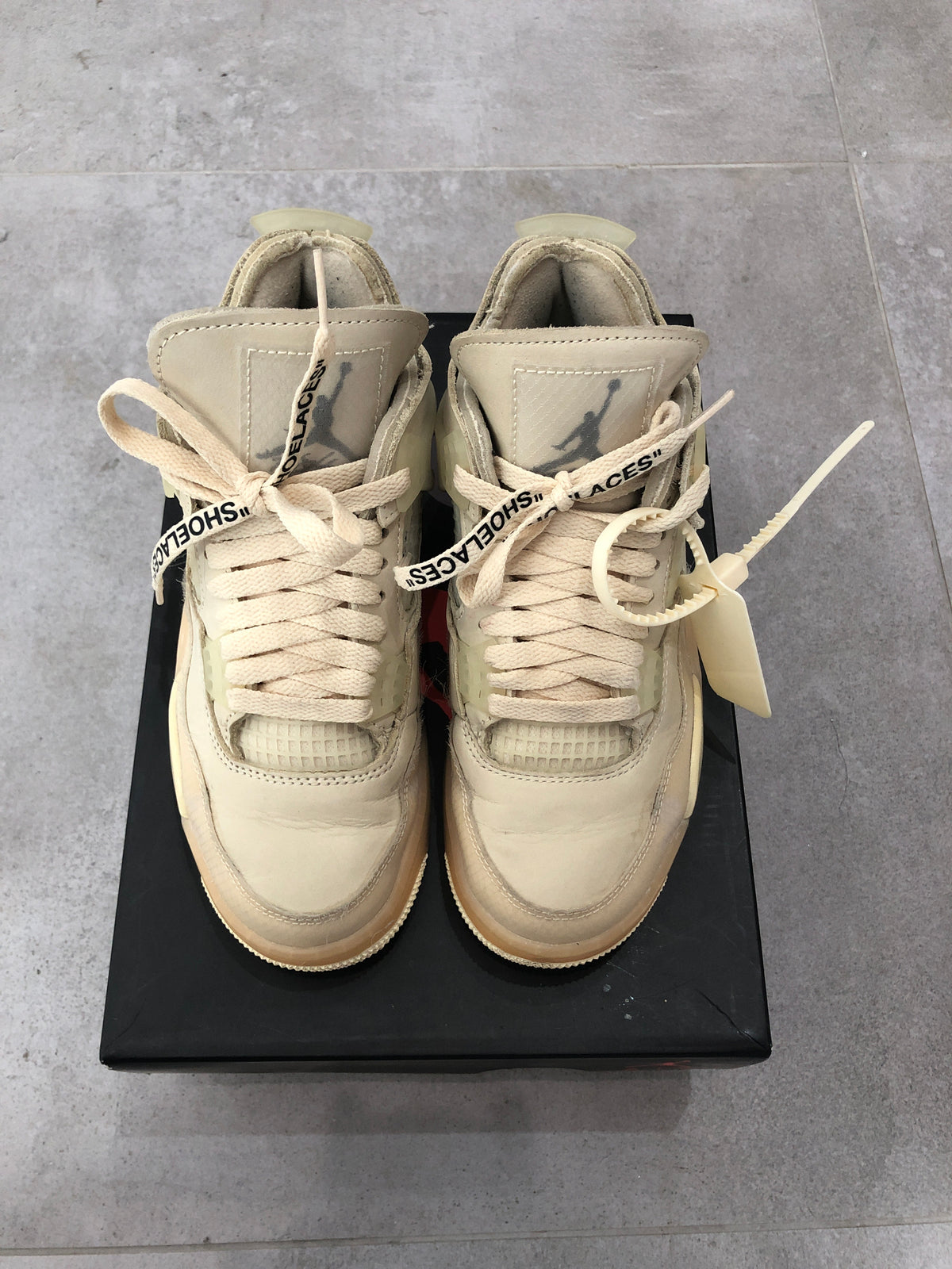 Jordan 4 OFf-White „Sail”