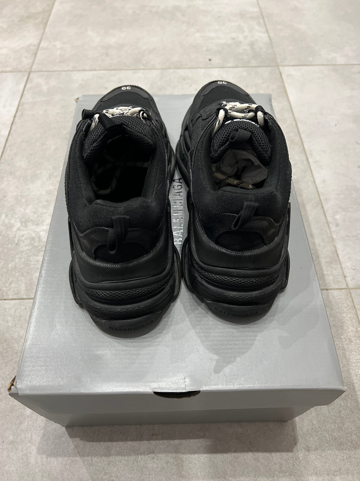 Balenciaga Triple S/3S Black
