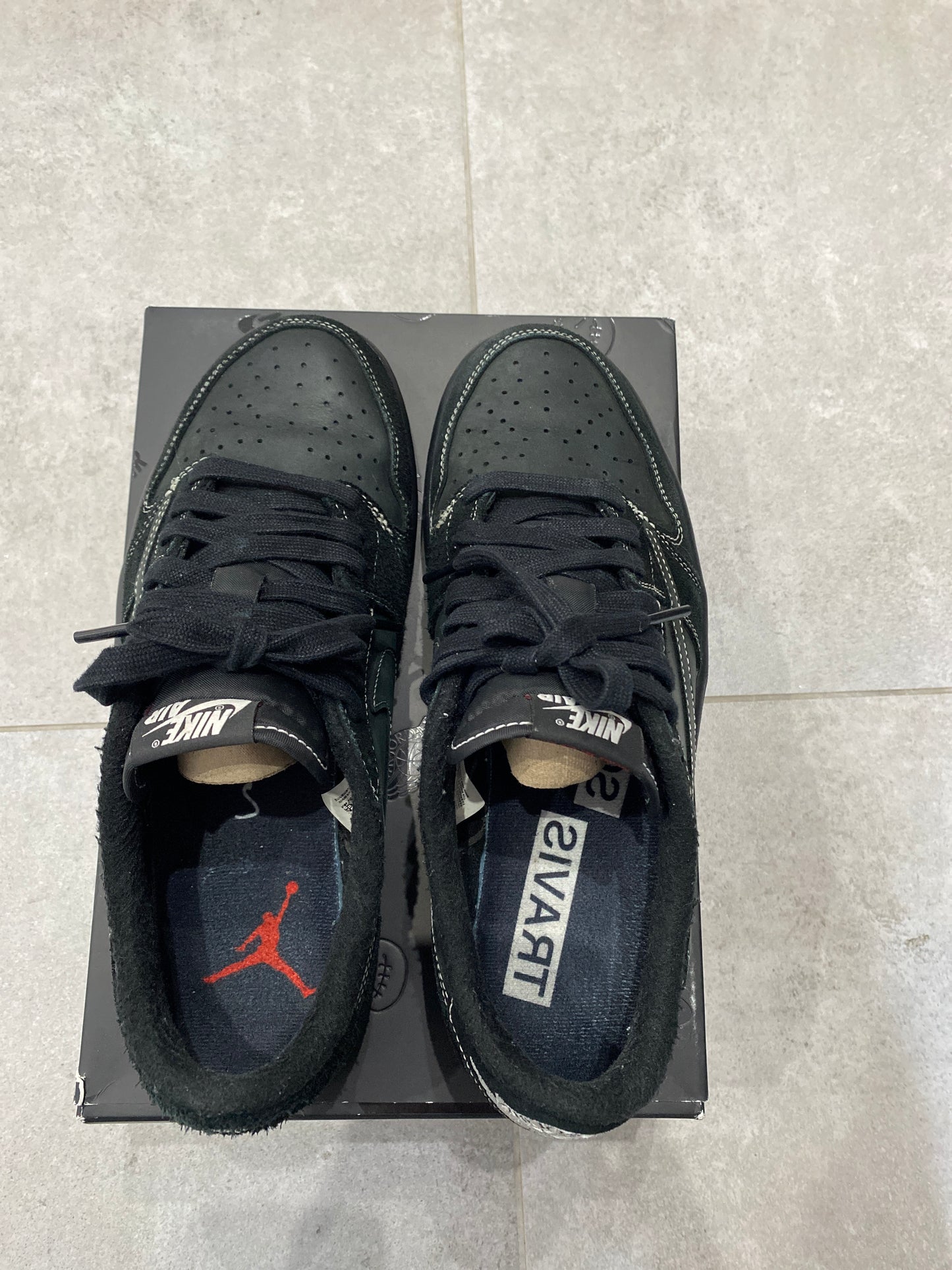 Air Jordan 1 Low x Travis Scott Black Phantom