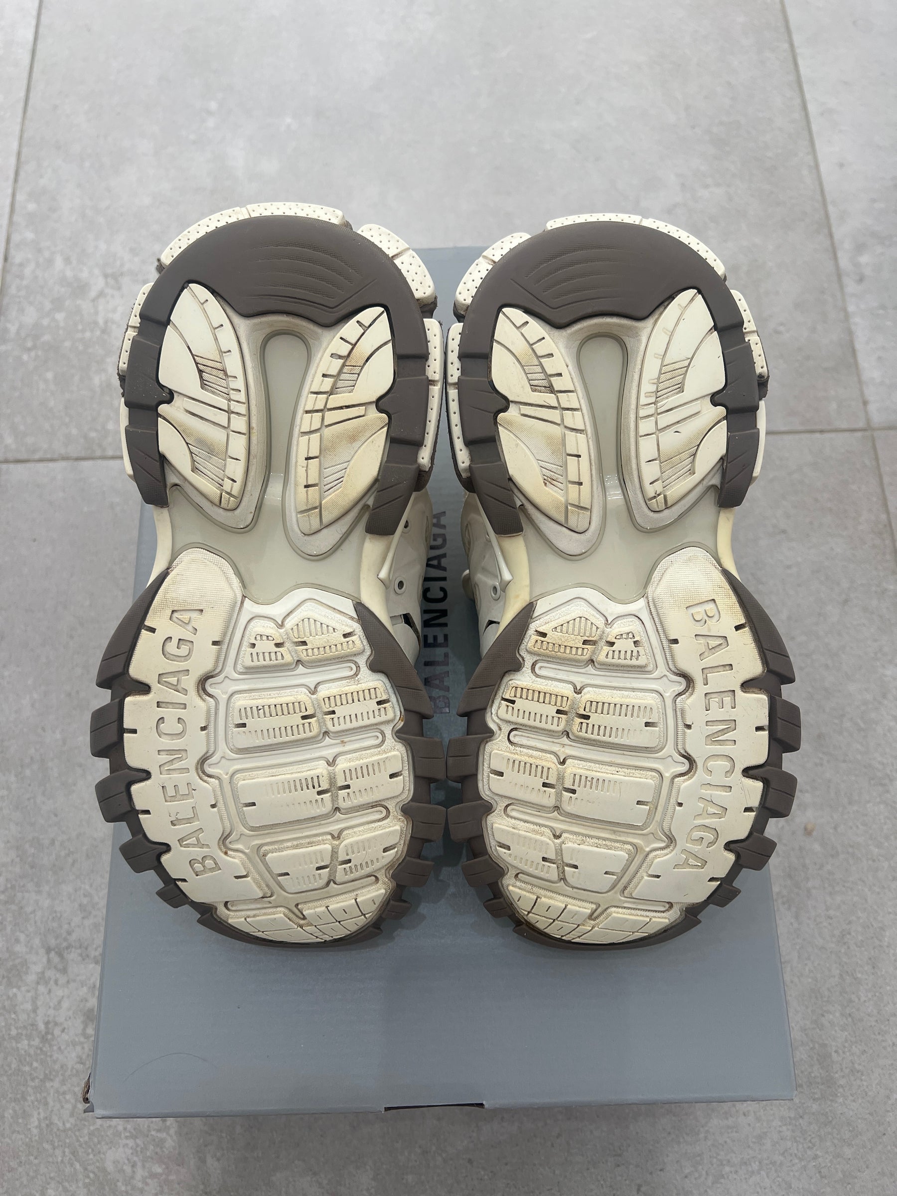 Balenciaga Track White/Brown