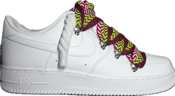 Nike Air Force 1 Low Rope & "Lanvin Multicolor Dark Laces"