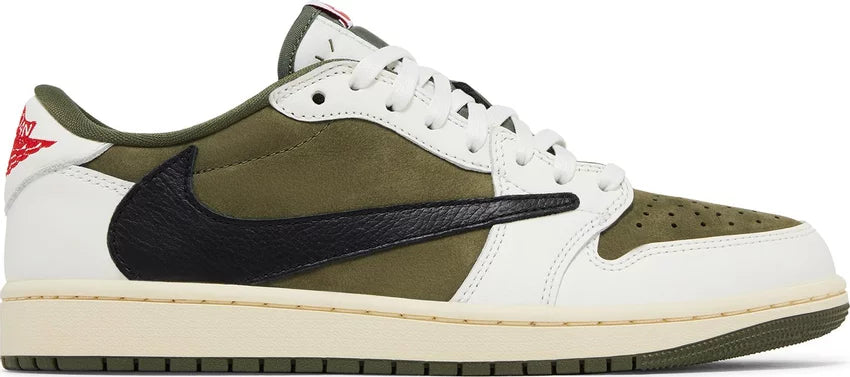 Air Jordan 1 Low x Travis Scott Medium Olive