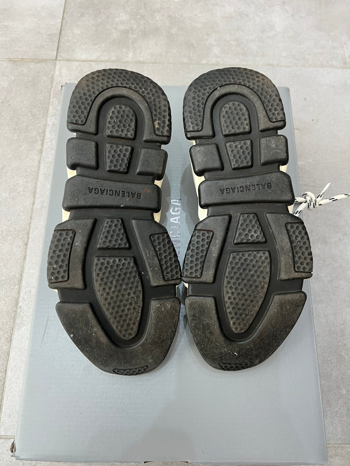 Balenciaga Speed Trainer Lace Up Grey
