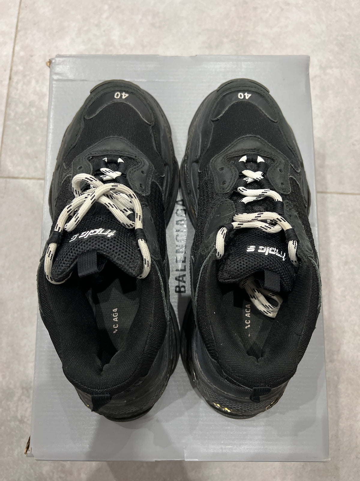 Balenciaga Triple S/3S Black