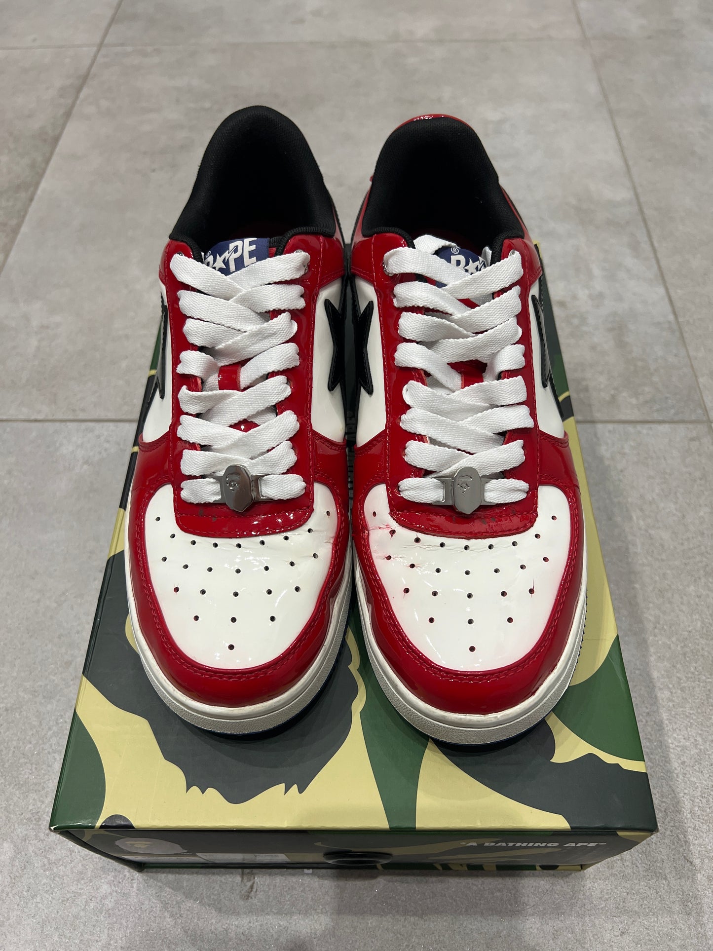 Bape Sta White/Red