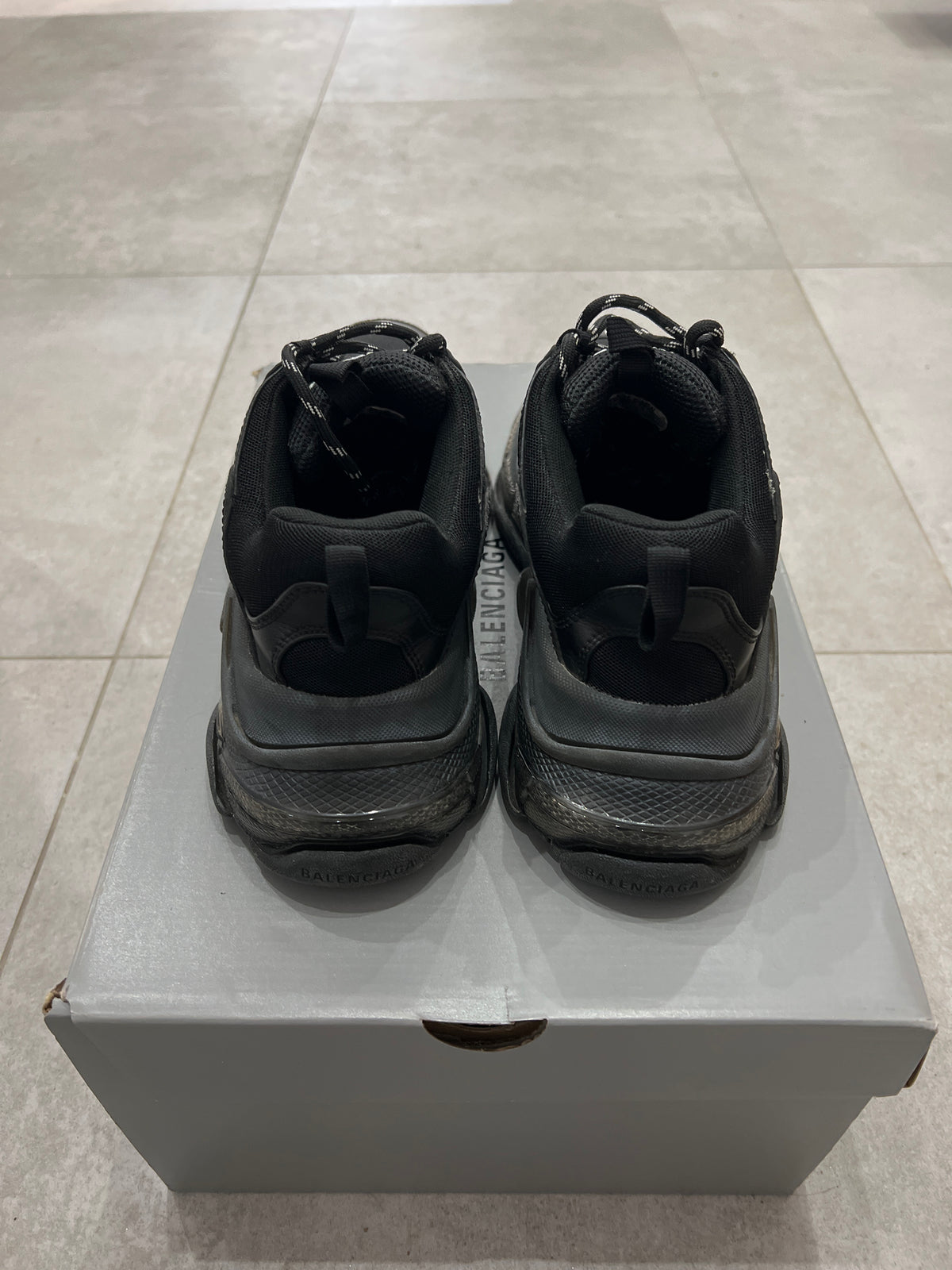 Balenciaga Triple S/3S Clearsole Black