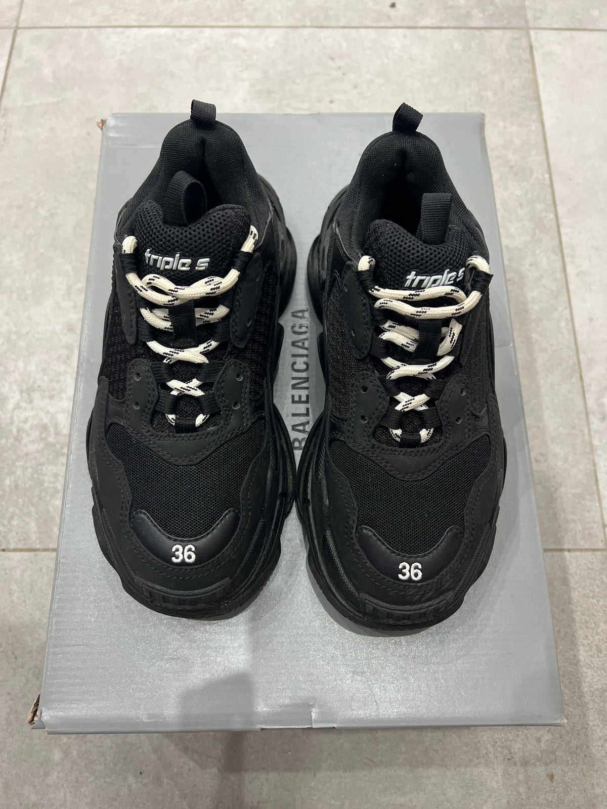 Balenciaga Triple S/3S Black