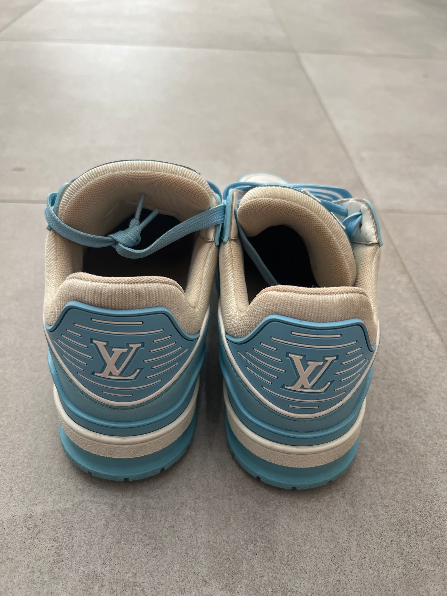 Louis Vuitton Trainer Baby Blue