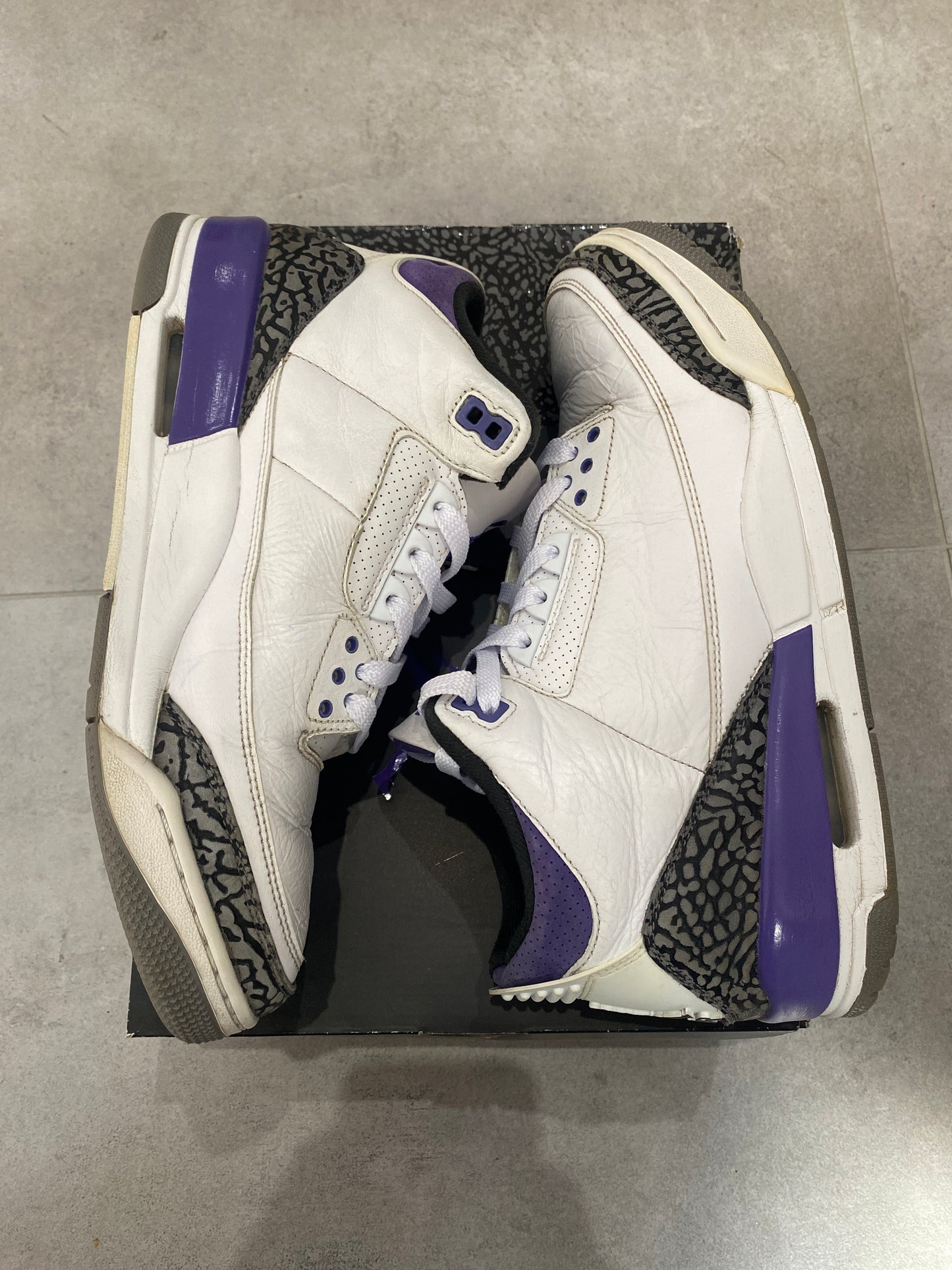 Jordan 3 dark iris