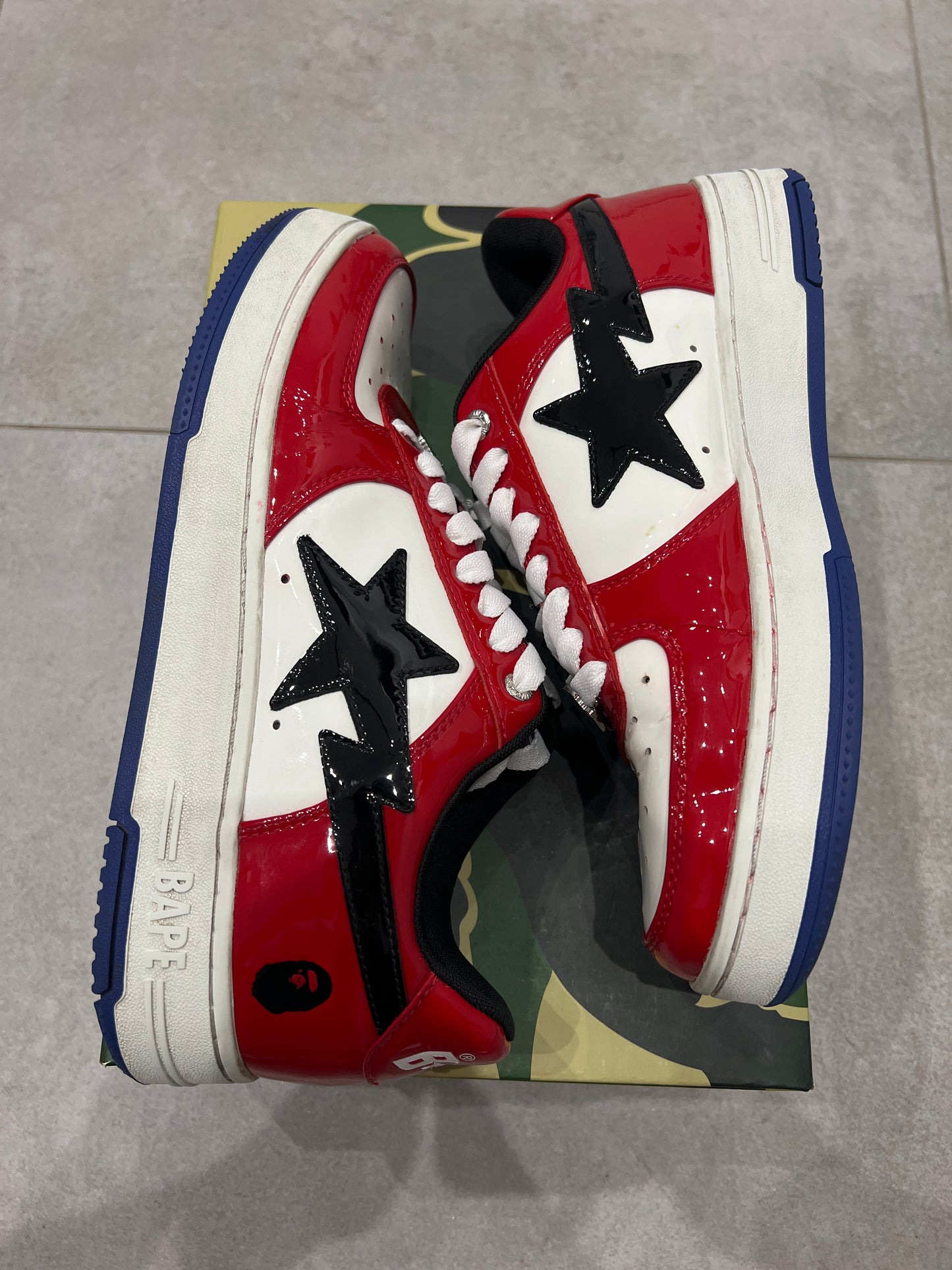 Bape Sta White/Red
