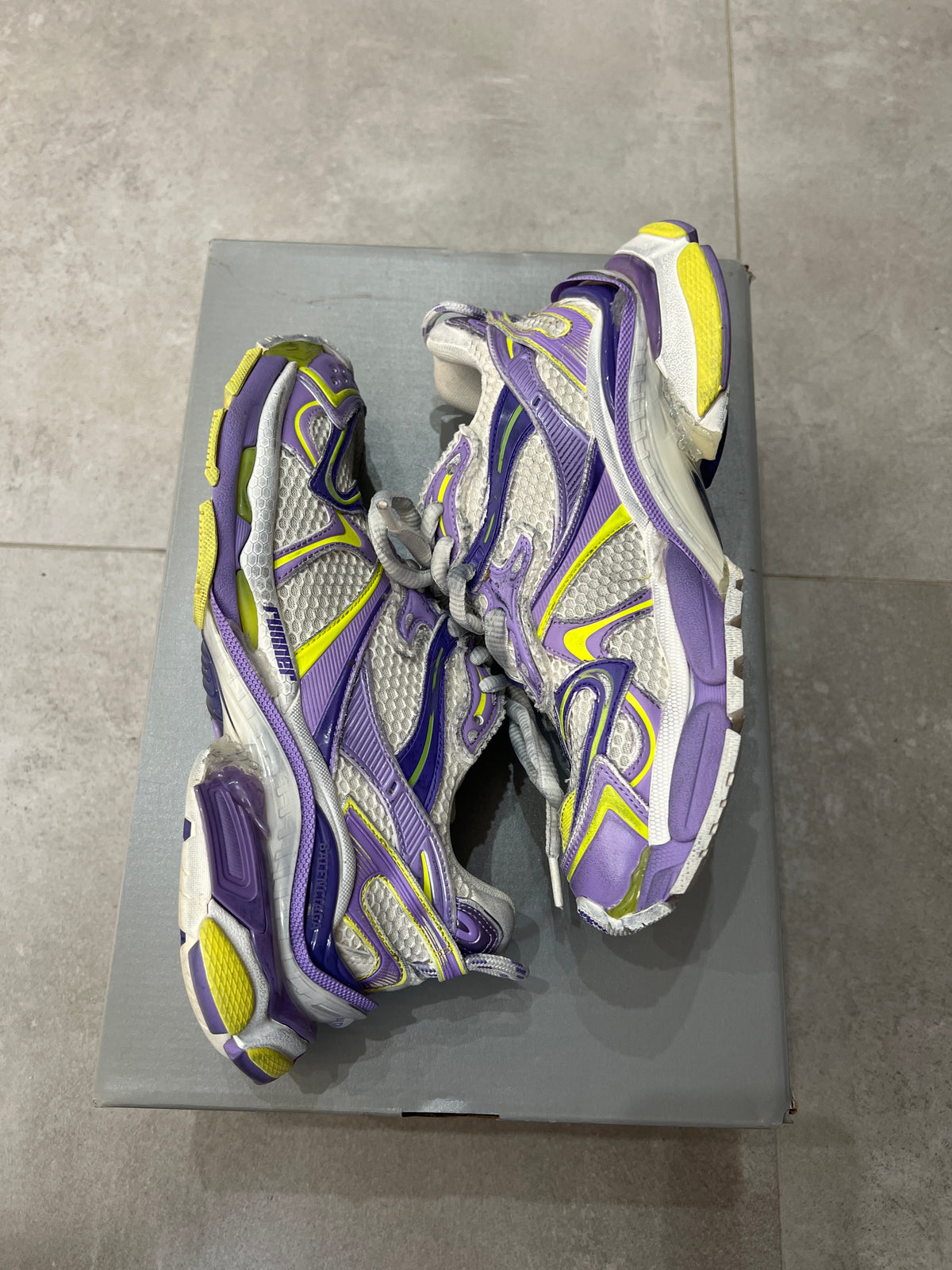 Balenciaga Runner Grey/Purple/Olive