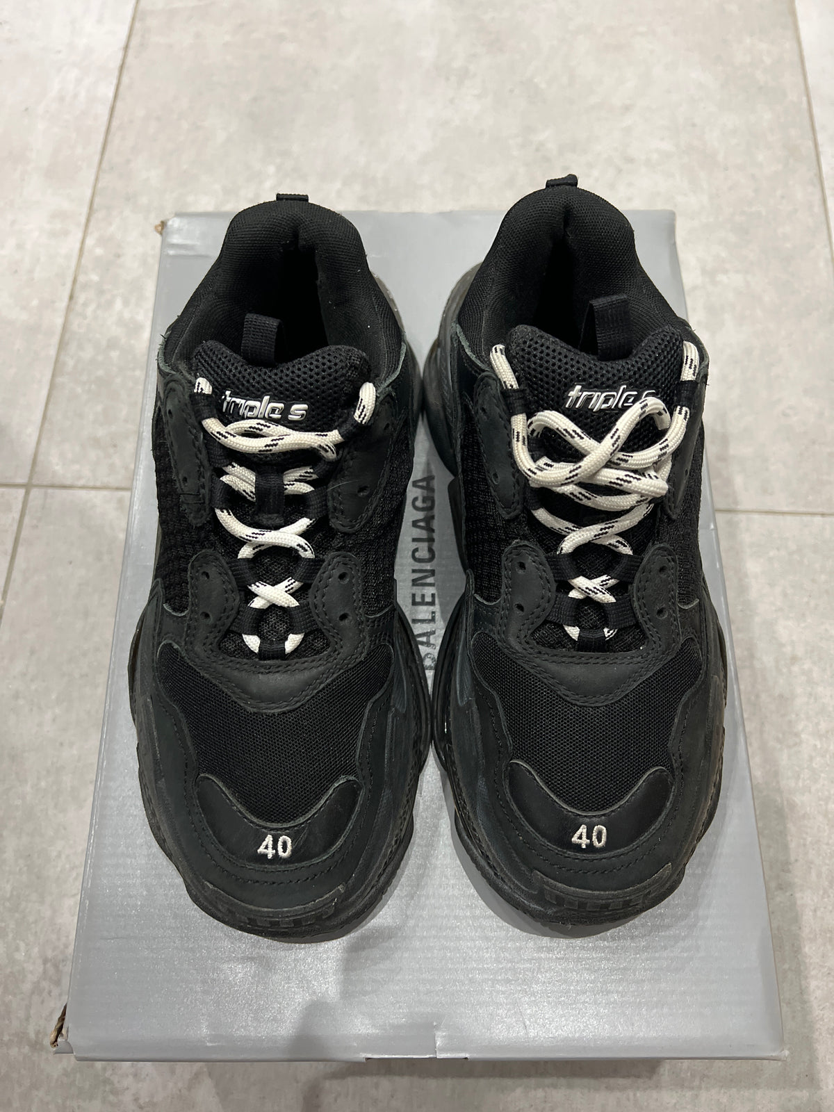 Balenciaga Triple S/3S Black