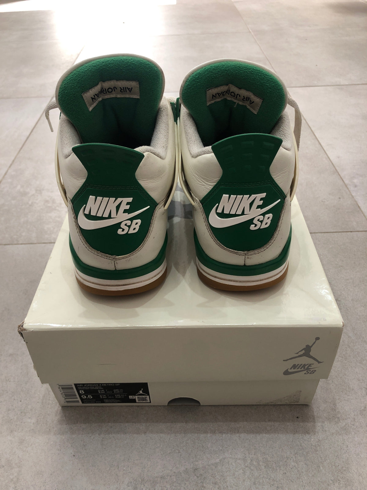 Jordan 4 SB Pine Green