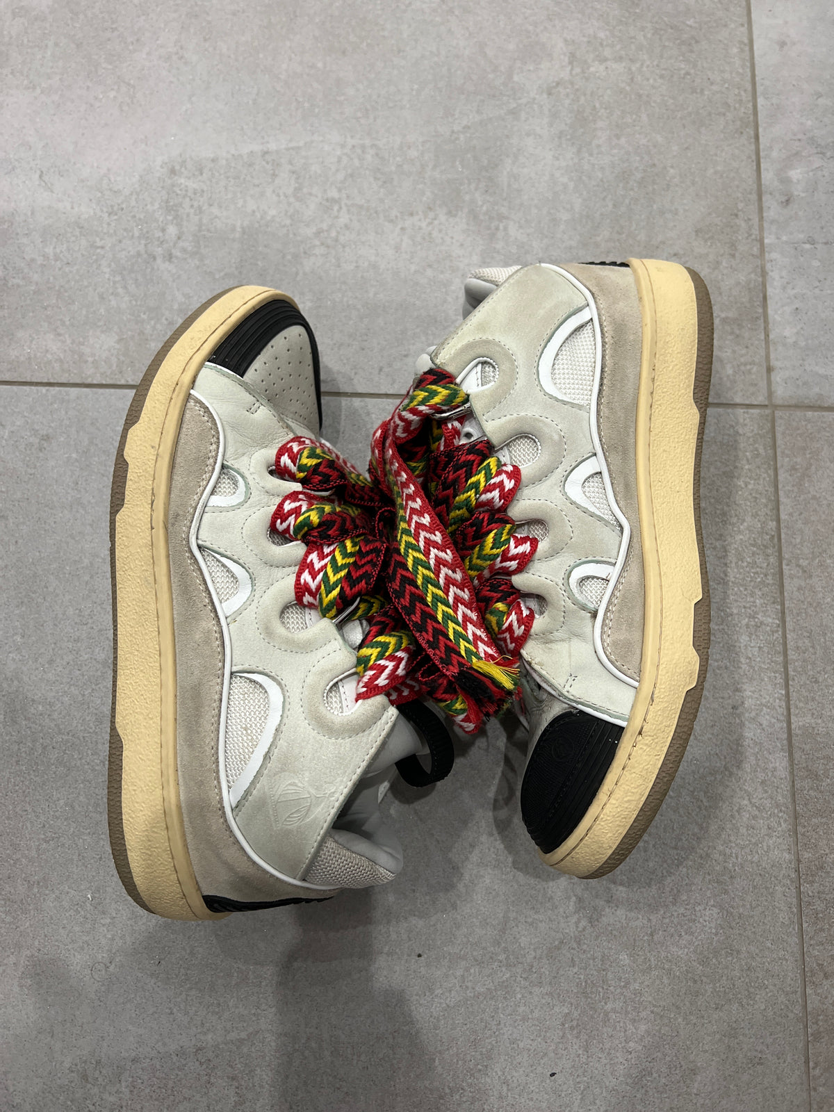 Lanvin Curb White Invory