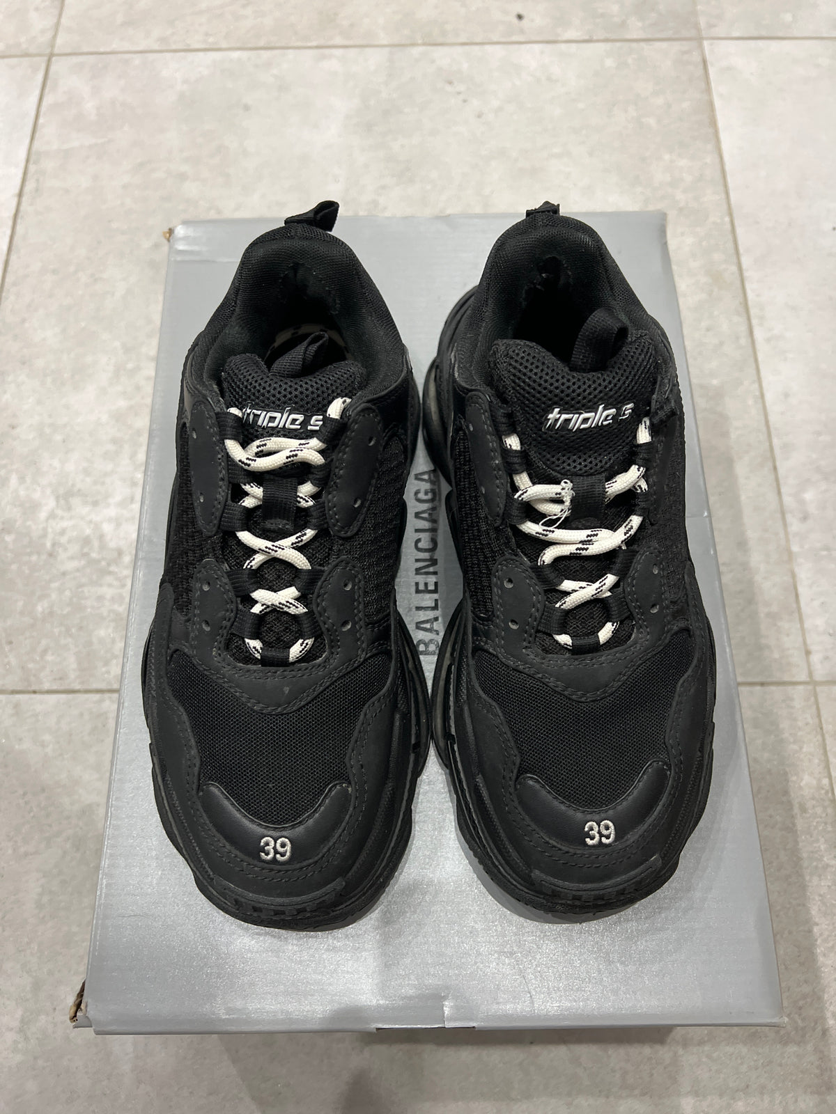 Balenciaga Triple S/3S Black
