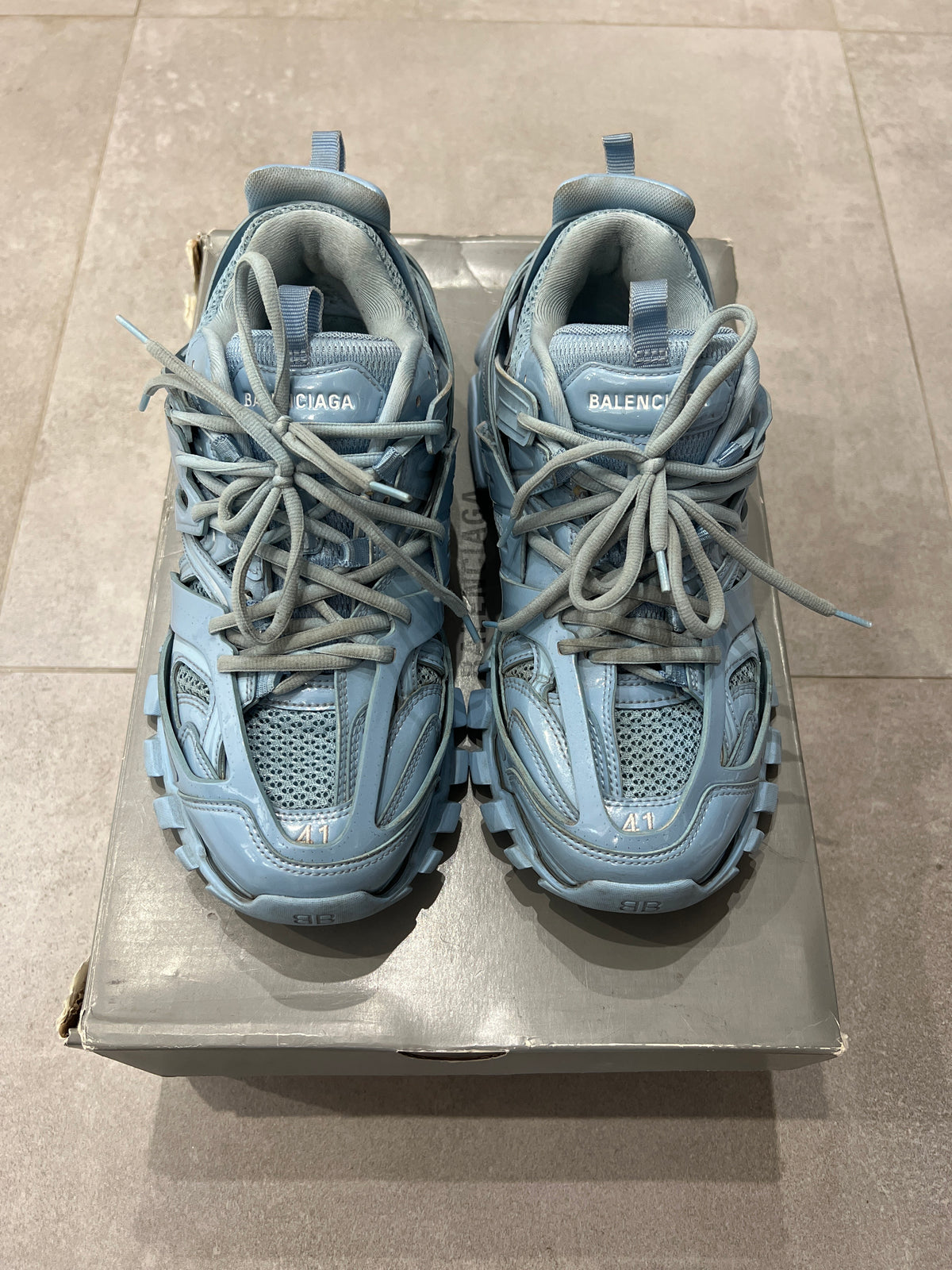 Balenciaga Track Baby Blue
