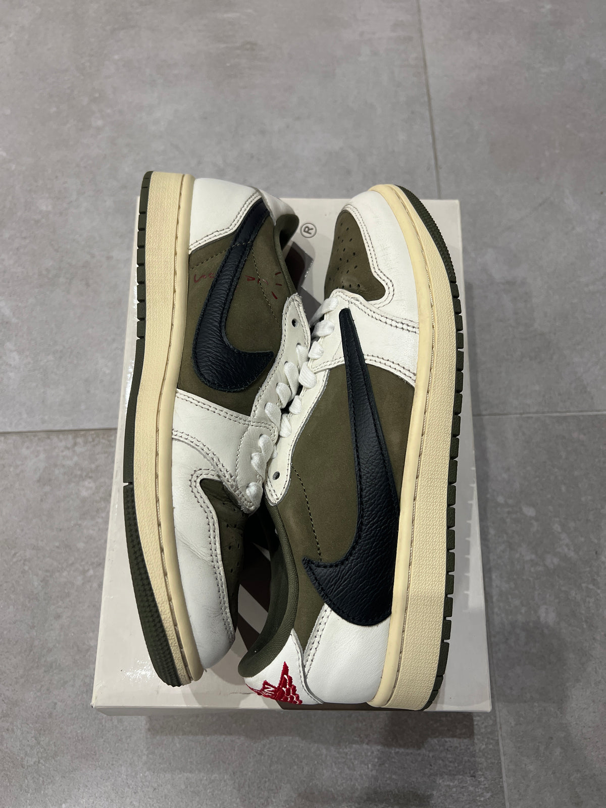Jordan 1 Low x Travis Scott „Medium Olive”