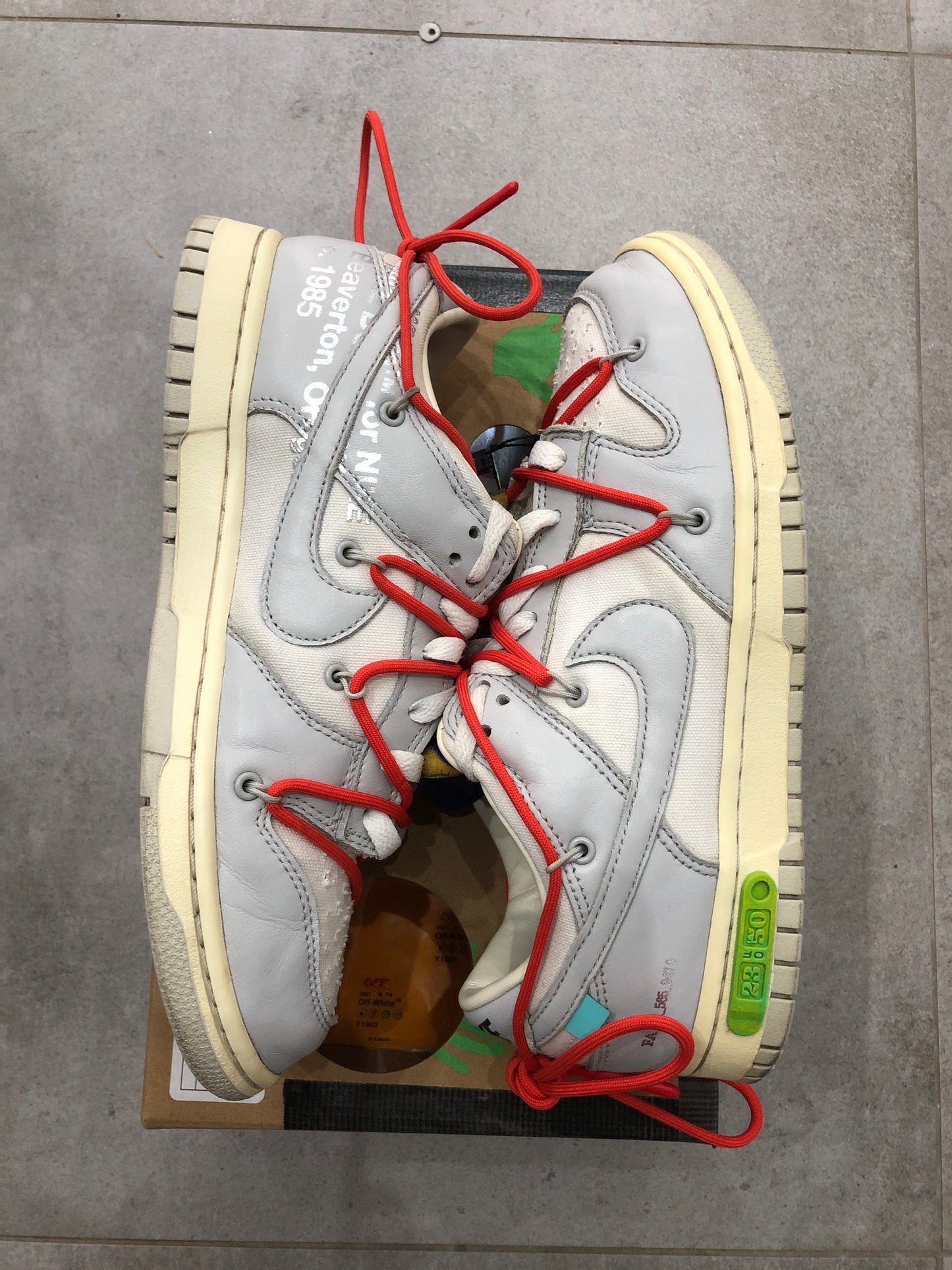 Nike Dunk Low x Off-White LOT 23