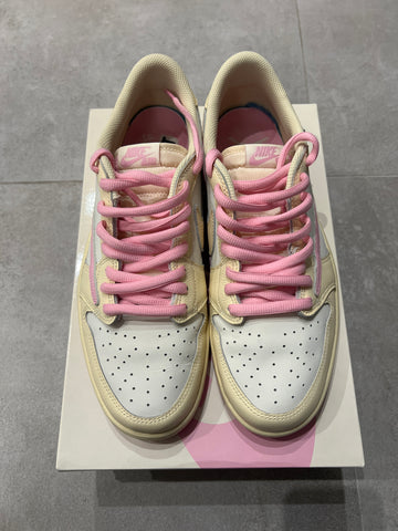 Jordan 1 Low x Travis Scott Shy Pink