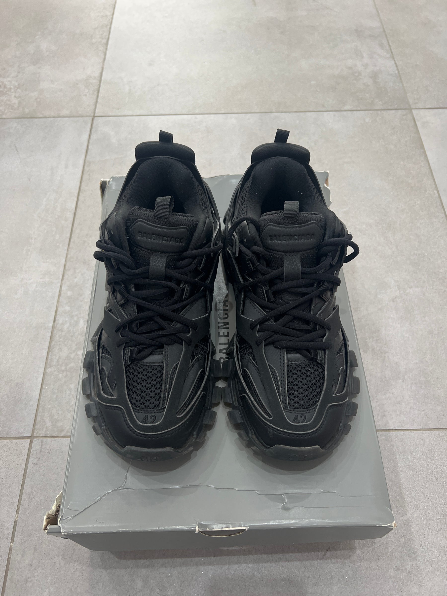 Balenciaga Track Black Clearsole