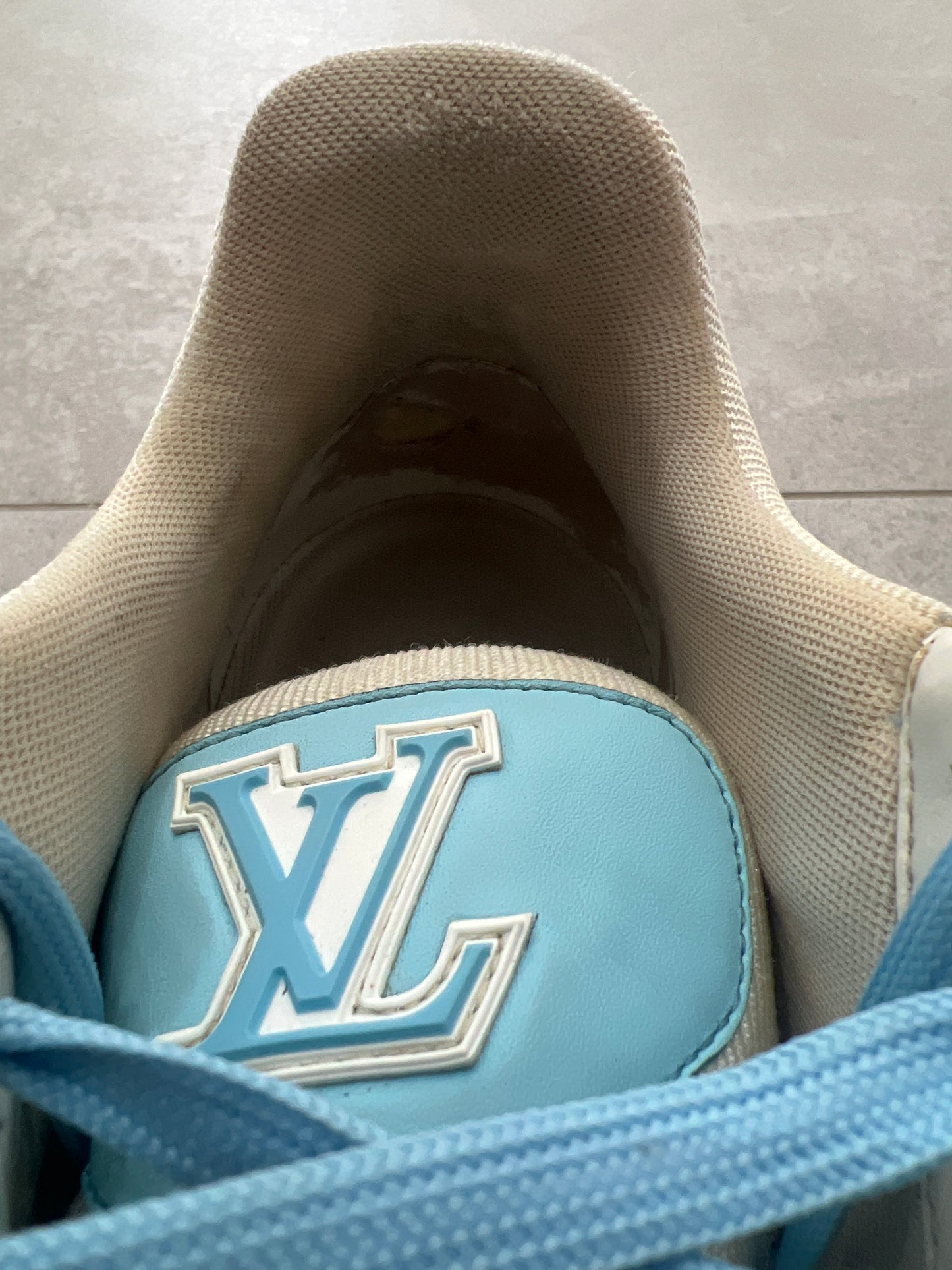Louis Vuitton Trainer Baby Blue